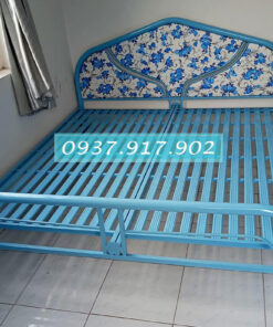 Giường sắt đơn giá rẻ rộng 1m4 x dài 2m